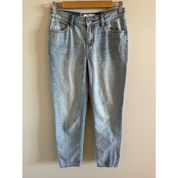 Roots 100% Cotton Rigid Denim Straight Leg Jeans Size 24 - Picture 3 of 8